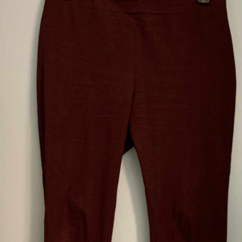 A New Day wine stretch pants Sz 10